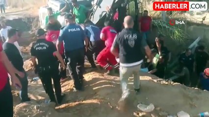 Aydın'da sulama kanalı açma çalışmalarında göçük: 3 işçi hayatını kaybetti