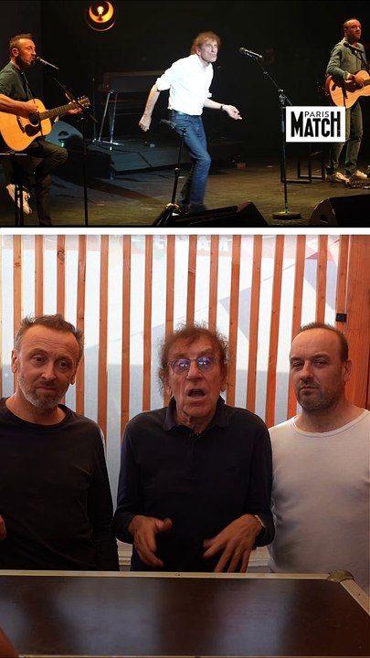 Alain Souchon et ses fils aux Francofolies de La Rochelle