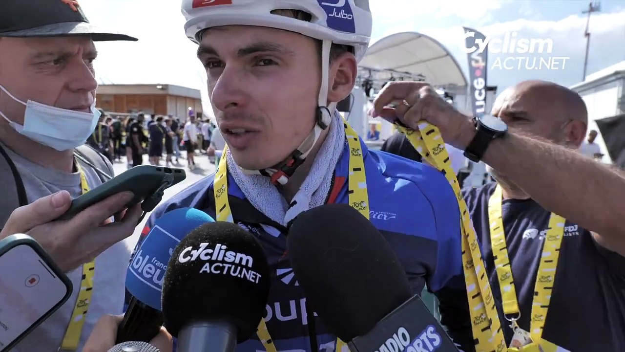 Cyclisme - Tour de France 2024 - Romain Grégoire : "J'ai passé les Pyrénées, je pense à la 3ème semaine..."