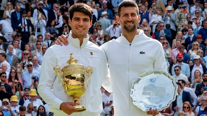 Carlos Alcaraz vence a Novak Djokovic y se corona por segunda vez en Wimbledon
