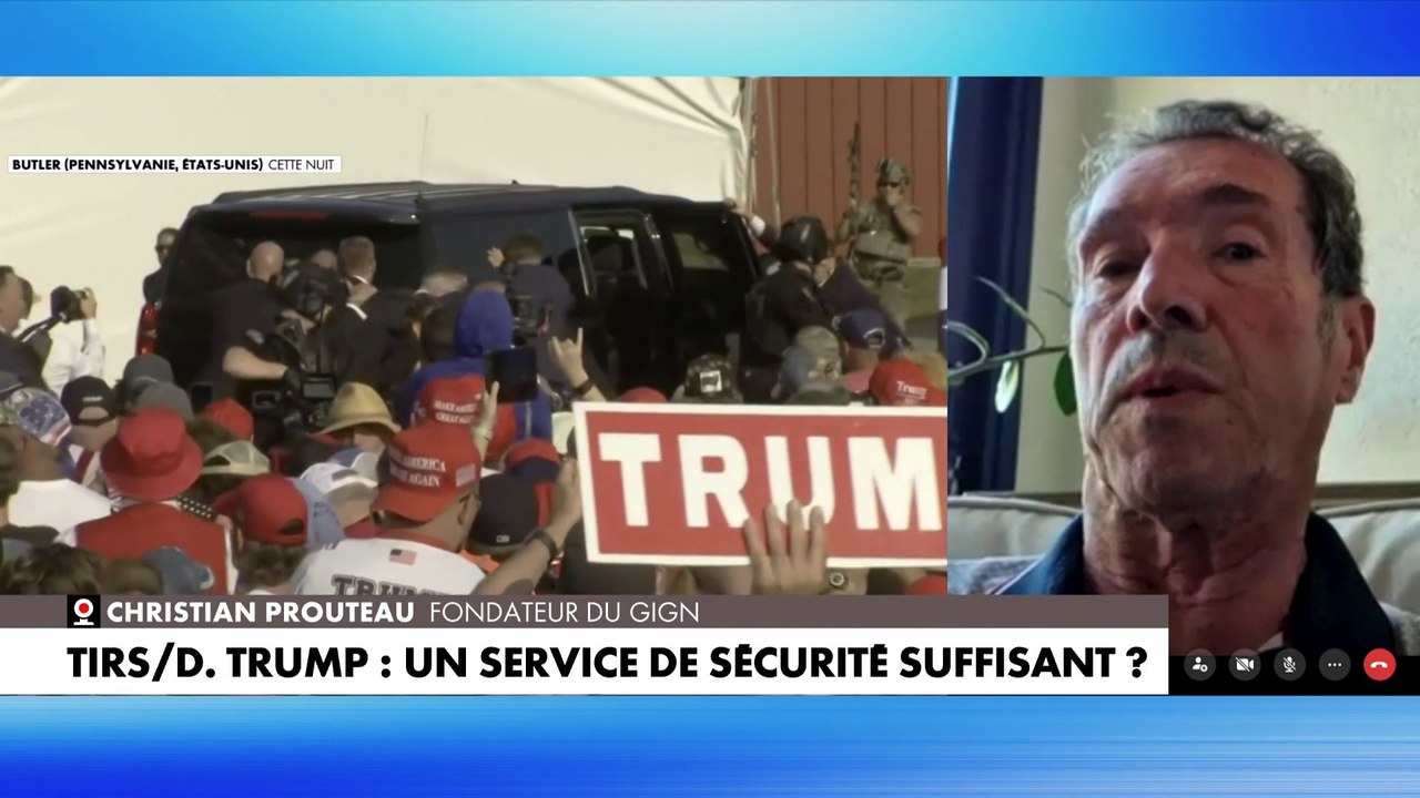 Christian Prouteau, fondateur du GIGN, explique comment travaillent les services de sécurité du président de la République française