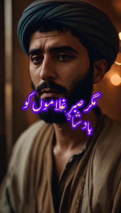 Desire makes kings slaves and patience makes slaves the Kings