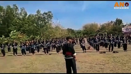 suasana Ujian Kenaikan Tingkat IKS.PI Kera Sakti Cabang Boyolali Minggu 20 Oktober 2019