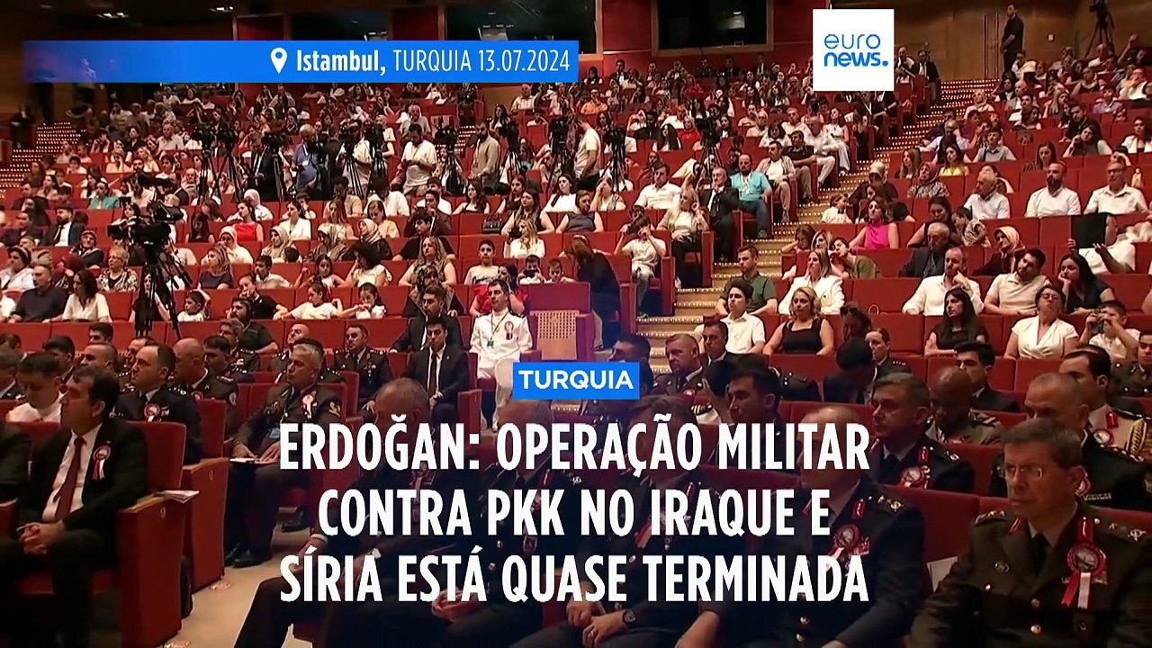 Erdoğan anuncia o fim iminente da operação militar contra o PKK no norte do Iraque e da Síria