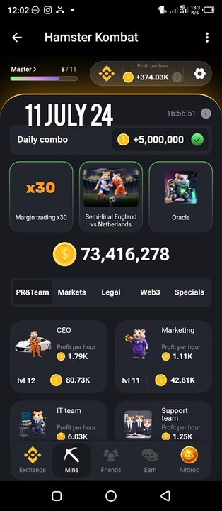 YouTube hamster combat combo codes