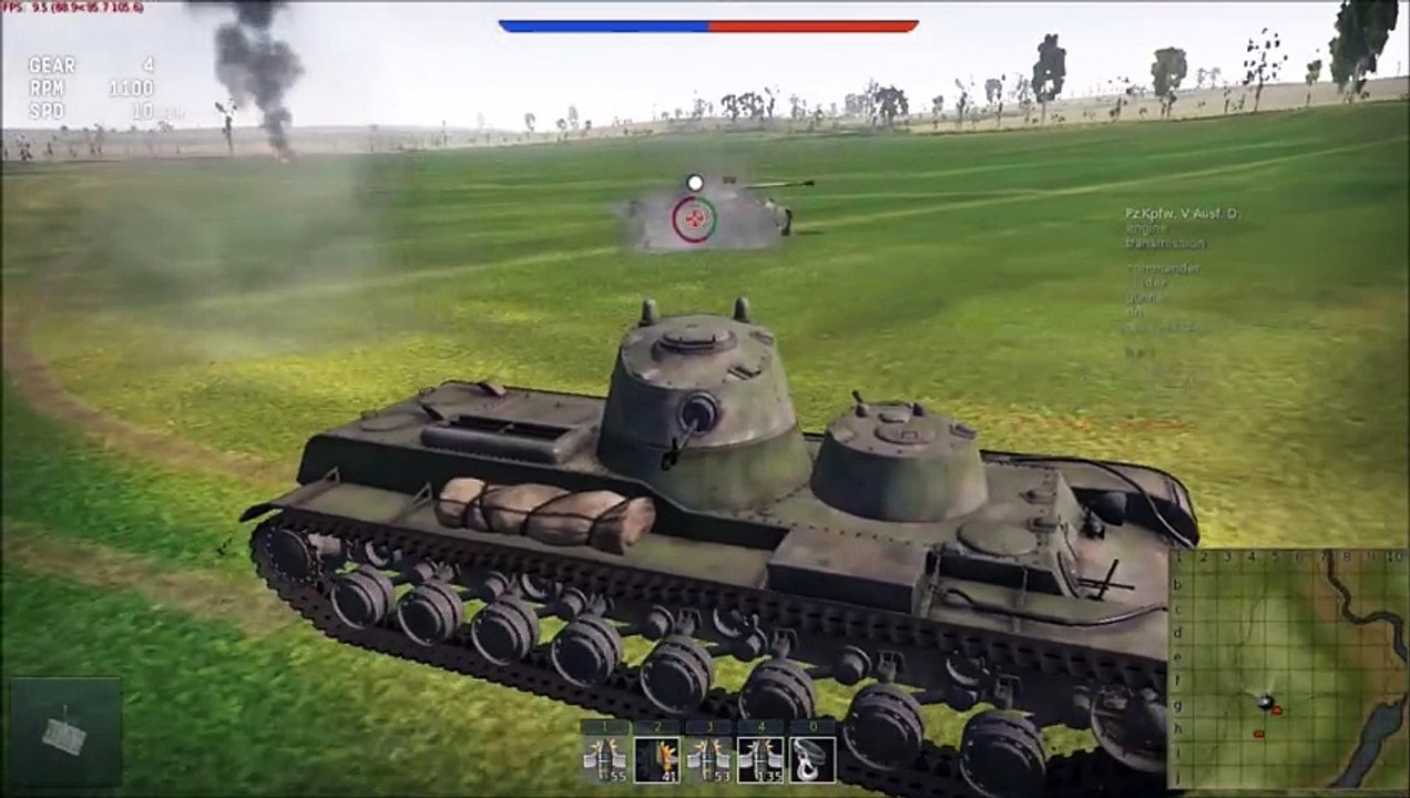 War Thunder 1.45 Dev Server - Test driving new tanks Part 1 - SMK, M3 Stuart and M2A4