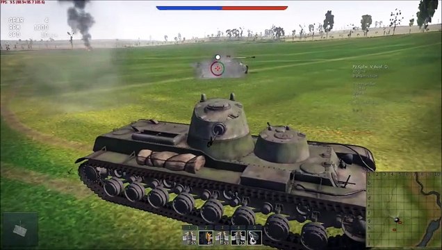 War Thunder 1.45 Dev Server - Test driving new tanks Part 1 - SMK, M3 Stuart and M2A4