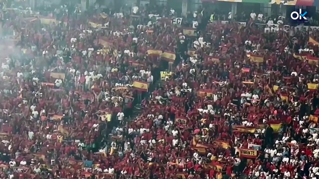 Así sonó el himno de España en la final de la Eurocopa
