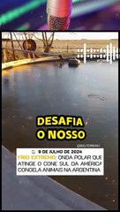 frio intenso na argentina e uruguay