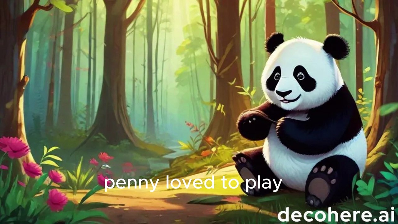 THE TALE OF PENNY THE PANDA ROBBIE THE RECCOON