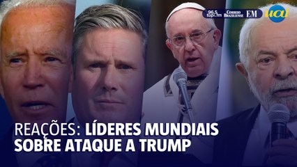 Biden condena ataque a Trump; líderes mundiais também reagem