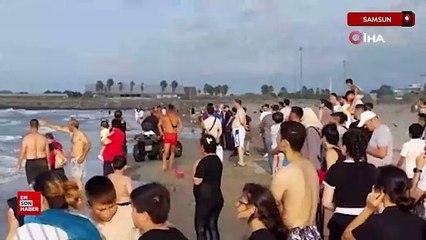 Samsun'da 1 kişi denizde boğuldu, kayıp 1 kişiyi arama çalışmaları sürüyor
