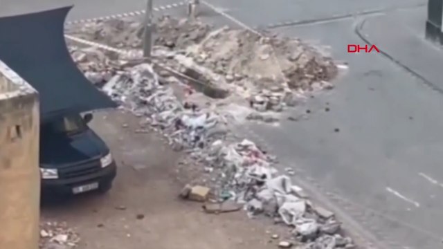 Yeraltına indirilen elektrik hattındaki arıza patlamalara neden oldu: O anlar kamerada