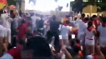 Pamplona estalla con el gol de Nico Williams