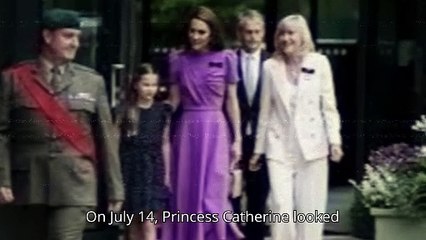 Fans in amazement over photograph of Princess Charlotte checking out at Princess Catherine at Wimbledon