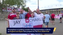 England and Spain fans gear up for Euro 2024 final