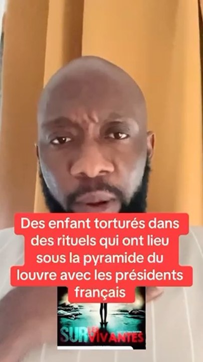 Des enfants torture dans des rituels sous la pyramide du louvre par des présidents français