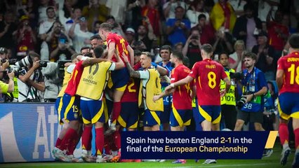 Breaking News - Spain win the European Championships