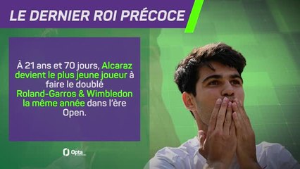 Wimbledon - Alcaraz, 5 stats pour un sacre