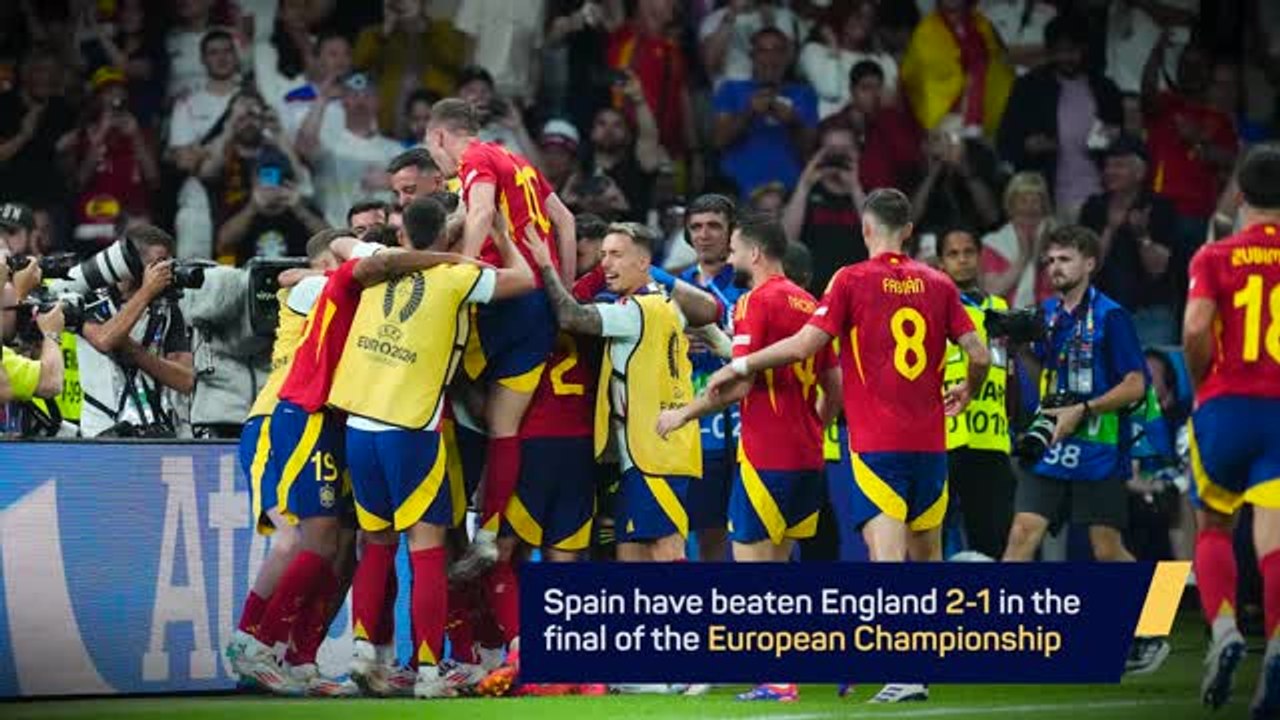 Breaking News - Spain win the European Championships