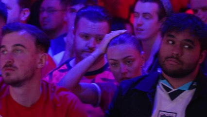 England fans boxpark Liverpool reax to Spain 2-1 Euros win and final whistle