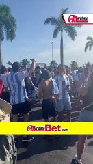 ¡Fanáticos argentinos listos para la Final de la Copa América!