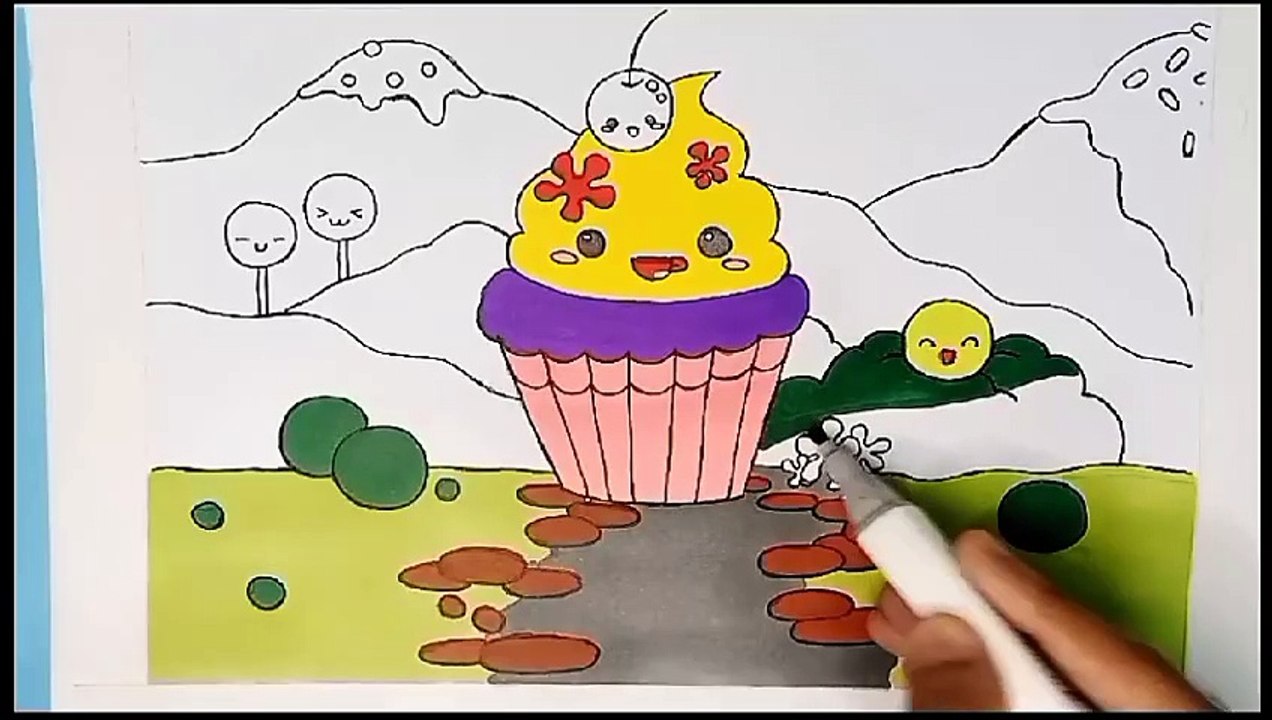 How To Draw | Beautiful Kawaii Icecream Doddle Art | Cutee Art Ideas That Will Boost Your Serotonin