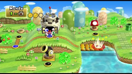 New Super Mario Bros. Wii online multiplayer - wii