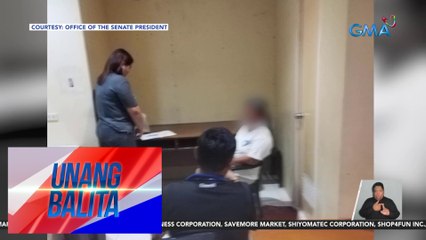 Accountant ni suspended Bamban Mayor Alice Guo, nakakulong na sa Senado | Unang Balita