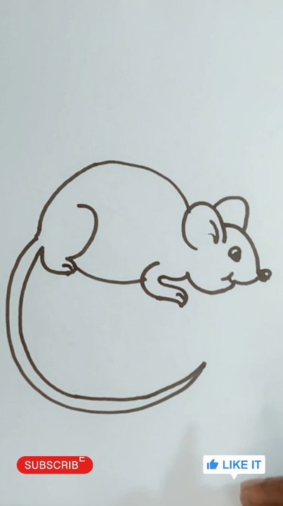 Learn to draw a mouse