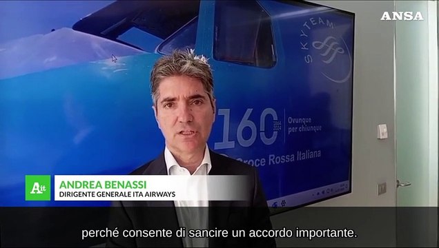 Ita Airways e Croce Rossa Italiana firmano il protocollo d'intesa