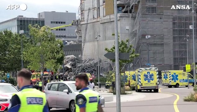 Svizzera, crolla impalcatura alla periferia di Losanna: almeno 3 morti