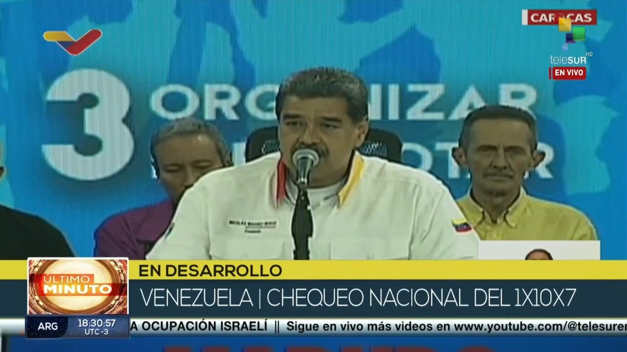 Pdte. Nicolás Maduro: Me toca defender la paz