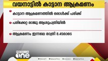 വയനാട്ടിൽ കാട്ടാന ആക്രമണം; ഒരാൾക്ക് ഗുരുതര പരിക്ക്