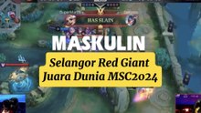 Selangor Red Giant Juara Dunia MSC 2024