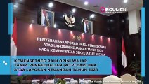 Prestasi Membanggakan! Kemensetneg Kembali Raih Opini WTP dari BPK untuk Laporan Keuangan 2023