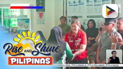 Mga pamilyang apektado ng habagat sa Matanog, Maguindanao del Norte, hinatiran ng tulong