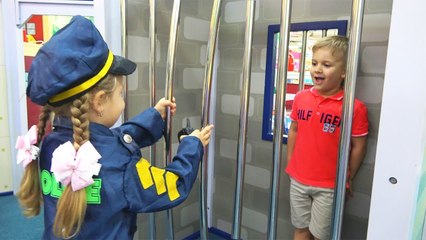 Diana pretend play Professions for kids, Story in the Children's museum