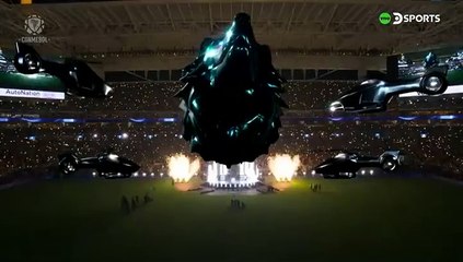 Shakira brilló en el show del entretiempo de la final entre Argentina y Colombia