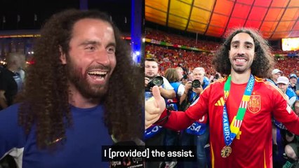 Cucurella lookalike claims match-winning assist in Euro 2024 final