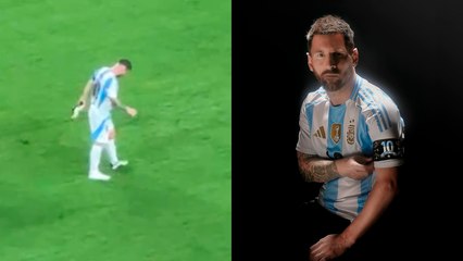Messi abandona la final de la Copa América lesionado y en medio de una ovación; ¿su último partido con Argentina?