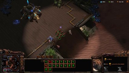 [StarCraft 2] No.0220 -- Normal-Level ZERG player fights A.I., WIN [Baneling Nest Day]