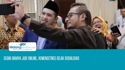 Cegah Bahaya Judi Online, Kemensetneg Gelar Sosialisasi