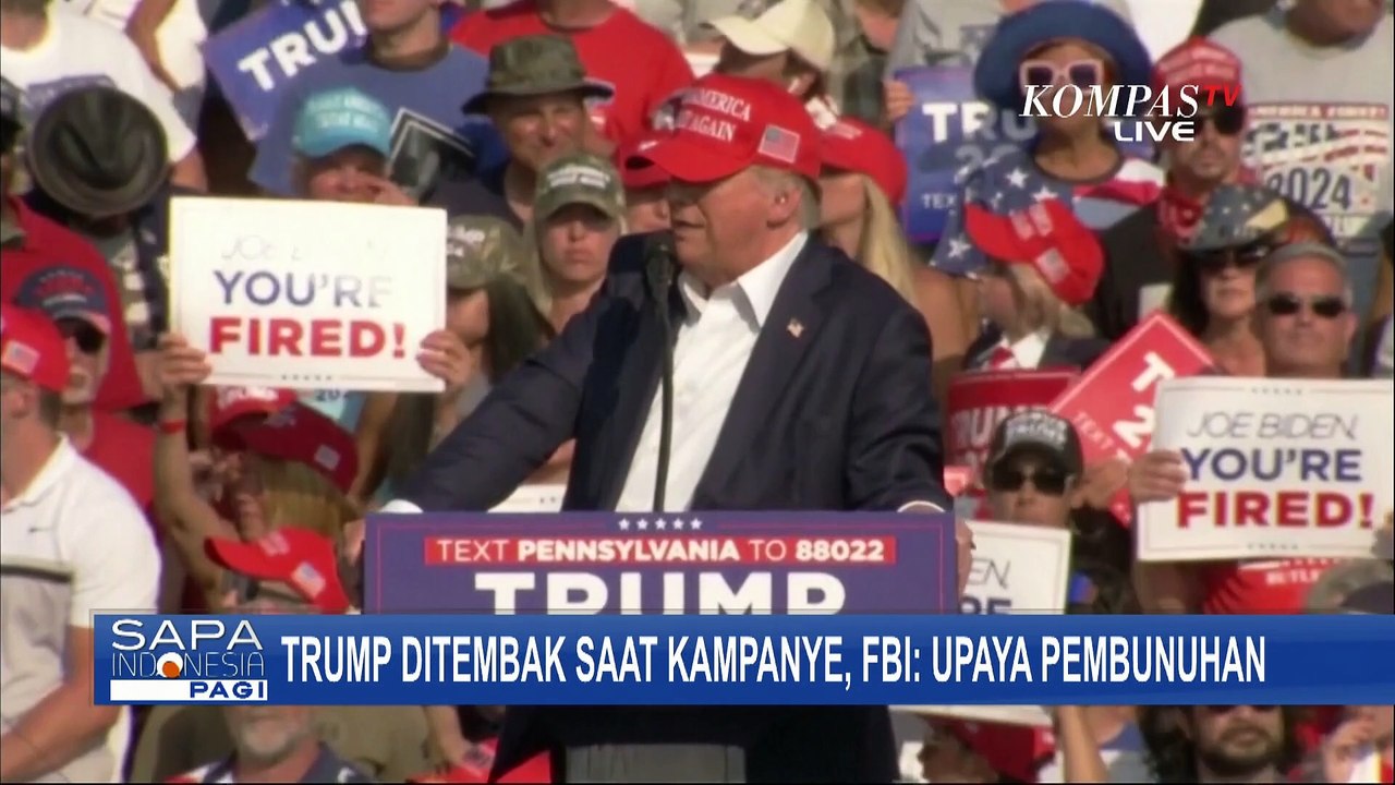 Donald Trump Ditembak saat Kampanye, FBI Dalami Identitas dan Motif Pelaku