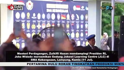 Mendag Zulkifli Hasan Resmikan Jokowi Learning Centre
