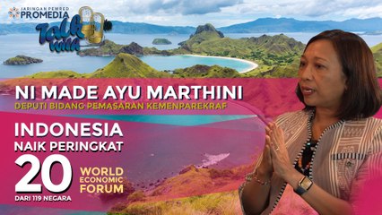 Kemenparekraf Ni Made Ayu Marthini : Pariwisata Indonesia Naik ke Peringkat 22 dari 119 Negara | JPP Talk Eps.5
