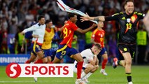 Delighted Spain and sad England fans leave Berlin's Olympiastadion