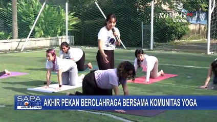 Serunya Berolahraga Bersama Komunitas Yoga