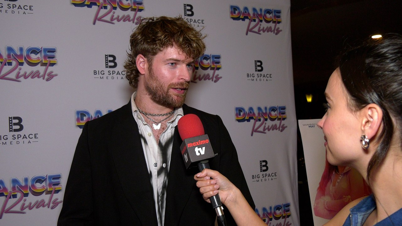 Rhett Wellington talks “Dance Rivals” at the movie's world premiere in ...