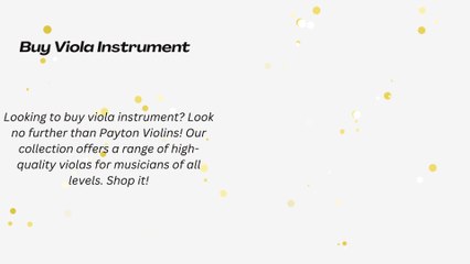 Buy Viola Instrument